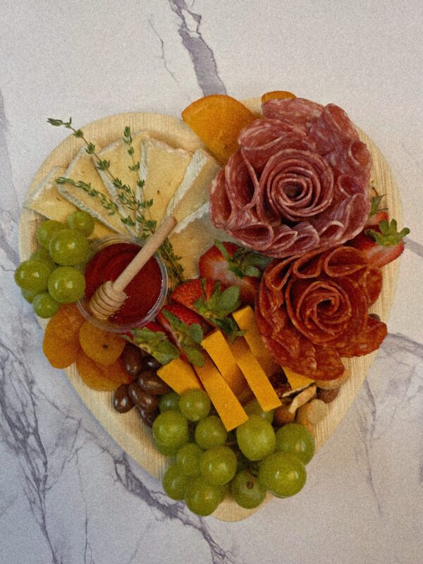 10 inch heart Charcuterie Platter